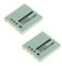 roxs 2 Batteries pour Konica Minolta Dimage X1