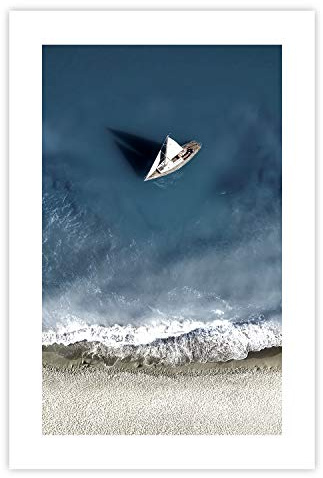 murando - Leinwandbild Kunstposter Wandposter, 40x60 cm, Schlafzimmer