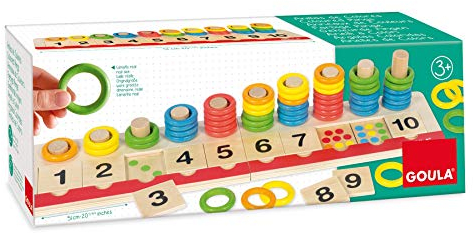 Goula 55157 Farbige Ringe, bunt