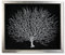 Casablanca Quadro Albero della Vita - Cornice Argento + Albero 60 x 50 cm