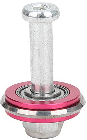 Fafeicy Tile Cutter Wheel, Tungsten Carbide Tile Cutter Wheel Replacement, Scoring Tile Wheel with Hex Wrench and Screw for Manual Tile Cutting Machine 22×6×6mm/0.9×0.2×0.2in (12000M Pink)