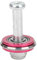 Fafeicy Tile Cutter Wheel, Tungsten Carbide Tile Cutter Wheel Replacement, Scoring Tile Wheel with Hex Wrench and Screw for Manual Tile Cutting Machine 22×6×6mm/0.9×0.2×0.2in (12000M Pink)