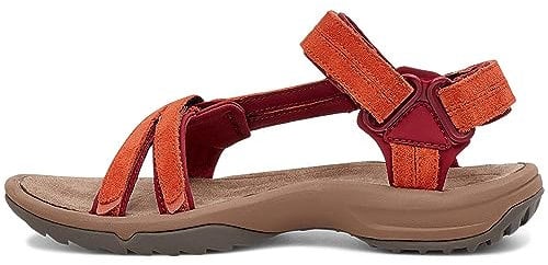 Teva Terra Fi Lite Suede, Sandali Donna, Languostino, 41 EU