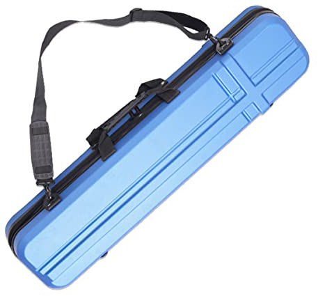 WLDOCA Recurve Bogenkoffer mit geteiltem Fach 90x20x13cm Robuster Transportkoffer für Langbogen Traditionelle Bögen mit Großraum-Design Ideal für Bogenschießen Jagd und Turniere,A,90CM