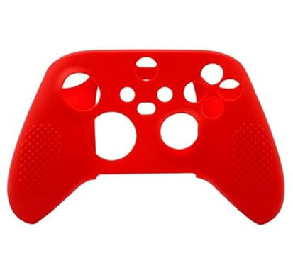 FUNDA DE SILICONA PARA MANDO DE MICROSOFT XBOX X/S SERIES PROTECTOR ROJO ROJA