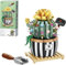 Pasyru Cactus, set di mattoncini da costruzione, bonsai a forma di cactus, 721 pezzi, set da costruzione di fiori artificiali creativi, regalo per bambini e adulti (1246)