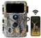 WACHMAN 4K Dual Wildkamera mit Bewegungsmelder Nachtsicht 30fps, Jagdkamera mit verbesserter Dual-Sensorik, Wildtierkamera mit 2 Hochleistungs-IR-LEDs Optik, Reichweite 20m, Bluetooth - IP67