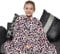A2Z Girls Wearable Leopard Print Blanket With Sleeves Flannel Fleece Snuggle - TV Blkt 154 Pink_Kids