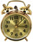 Mechanischer Wecker mit Hufeisen-Motiv, manuell, zum Aufziehen, Vintage-Metall, Tisch-Laptop-Uhr, niedliche Heimdekoration