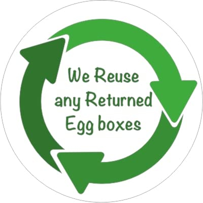 84 Please Return Egg Box Stickers Labels