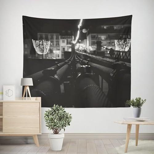 EHOMERY Wandteppich Outdoor Wandbehänge Tuch Bar Wandbehang Stoffbild Wandtuch Landschaft Wohnzimmer Schlafzimmer Wandbehang Dekoration 300x250cm