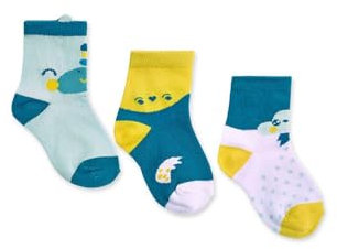 Tuc Tuc Set 3 calcetines de niño color verde colección dragon finder