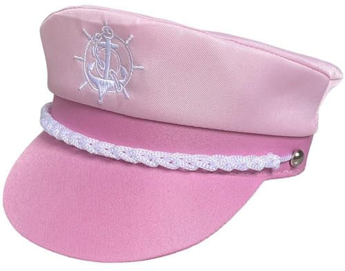 Hats Pink Sailor Cap Navy Marine Cap Hut Lustige Party Hüte Für Frauen Männer Kostümzubehör