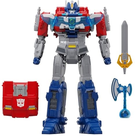 Transformers One Power Flip Optimus Prime (Orion Pax) interaktive Action-Figur