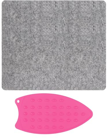 sourcing map Wool Pressing Mat 14 x 12 Wool Ironing Pad Sewing Notions for Crafts Quilter Quilting