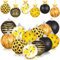 Zhanmai 12 Stück Kugeln, Ornamente, Baumschmuck, dekorative Kugeln, niedliche hängende Dekorationen für Party, Urlaub, Hochzeit (Biene)