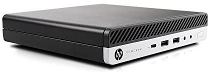HP ProDesk 600 G5 Desktop Mini Intel Six Core i5 9500T 256GB SSD HDD 8GB Memoria Windows 11 Pro Desktop Computer Mini PC (reacondicionado)