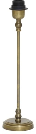 Dirk Davids Leuchten GmbH Tischlampe Oval Antik Bronze H35cm