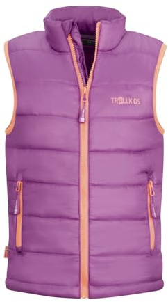 Trollkids Kids Trondheim Vest 128, mallow pink
