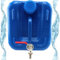 Anwicar Bidon d'eau avec Robinet - Réservoir d'eau Camping 20l - Camping Jerricane d'eau - Réservoir d'eau Fraîche - Bleu