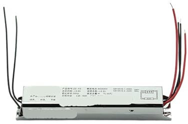 BSAXITHZB 2 Stück Edelstahl 8W-15W AC 220V T4 T5 Leuchtstofflampe Elektronisches Vorschaltgerät for T4 T5 gerade Leuchtstofflampenscheinwerfer