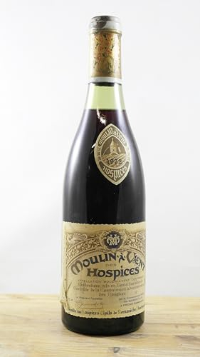 Moulin à Vent Hospices Romanèche-Thorins Bouteille de Vin Millésime 1972 CS