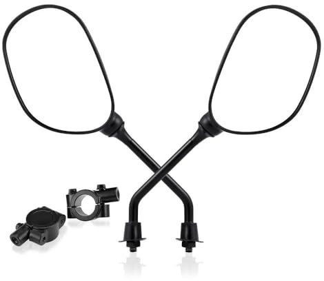 XKCMGSI Retrovisores Abrazadera De Soporte De Montaje De Manillar De 8mm para Espejo Retrovisor, Compatible con Polaris Sportsman para ATV Universal Moto Espejo Retrovisor