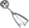 Ice Cream Scoop, Cookie Scoop, 18/8 Stainless Steel, Cookie Scoops for Baking, 5.3Tbsp/80ml/2.7oz Cookie Dough Scoop, Ice Cream Scooper with Trigger Release, Cookie Scooper for Baking