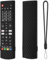 Hi Color Silicone Case for LG AKB Series Remote AKB75095307 AKB75375604 Remote Cover Shockproof Protective Sleeve (black)