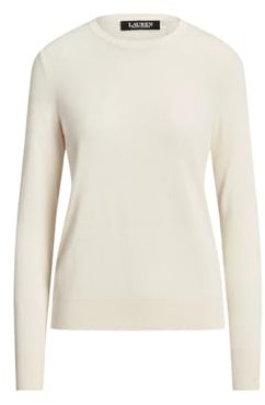 Lauren Ralph Lauren Maglione A Girocollo Shavonne 200919114 Panna Bianco