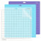 Vinyl Schneidematte für Silhouette Cameo 4/3/2/1(12x12 Zoll,3 Stück-StandardGriff,Lichtgriff,Starker Griff) quadratisch,gerasterte, selbstklebende, rutschfeste Schnittmatte