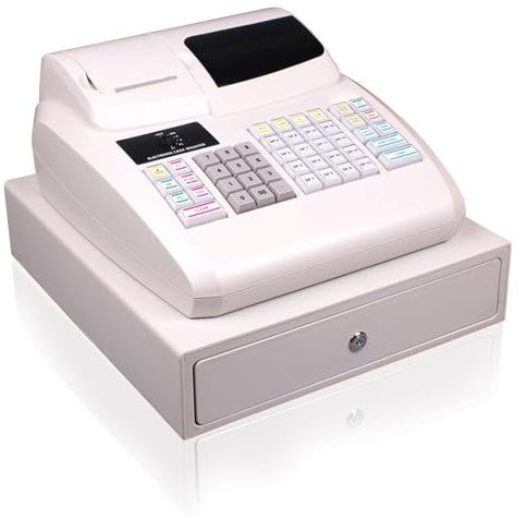 DIKAMAN Registrierkasse für Kleinunternehmen, Registrierkasse, Kassenbox mit Systemsoftware, Registrierkasse mit automatischem Kassensystem für Einzelhandel, Restaurant, Supermarkt