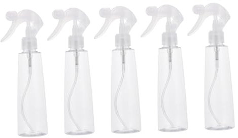 DRESSOOS 5Pcs Disppensing Cleaner Refipillable Gardening Plant Bottle Mini Parfume Pots Perfume Travel Spray Mist Mist Bott Pour Les Cheveux Plastic Transparent