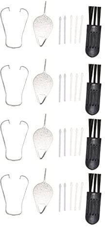 Sostituzione Sostituzione Kit Nibas per la Scrittura a Mano per Tablet S7 Fe 12,4 Pollici T733 - Durabilità del Materiale ABS 20 RIMBORSO, Clamp/Holder, PENS, BRUSHER ARTISTI e Note Digitali Ideali