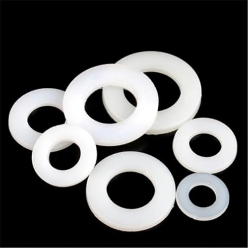 Gummidichtungen, Dicke 3 mm O-Ringe Warmwasserbereiter, Silikon-Flachdichtung, 10 Stück(40mm x 26mm)