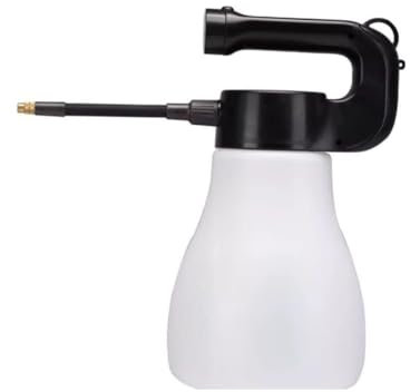 ifundom Regadera Eléctrica Automática Pulverizador con Carga USB Botella De Spray Portátil Ajustable para Jardín Blanco