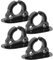 Feeuid Support pour pagaie, clip porte-pagaie pour Kayak, canoës, bateaux et bateaux gonflables.