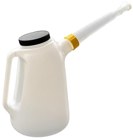 SZLIFE Bidon d' avec verseur, Distributeur d' avec Couvercle et récipient pour, 5l