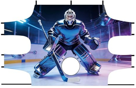Fruusv Street Hockey Target Tarp - Ice-Goal Practice Gear Net, Training Accuracy Sheet, Portable Sports Rebound Mat, Outdoor Game Accessory, Skill Drill for Kids Teens Adults Training