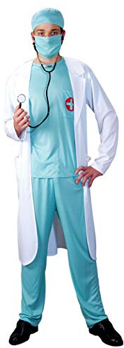 Doktorkittel Arztkostüm OP-Kittel Doktor Gr. XL
