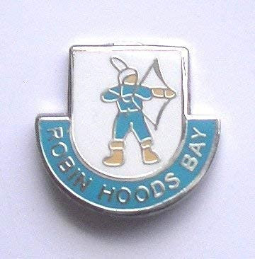 Robin Hoods Bay Enamel Lapel Pin Badge