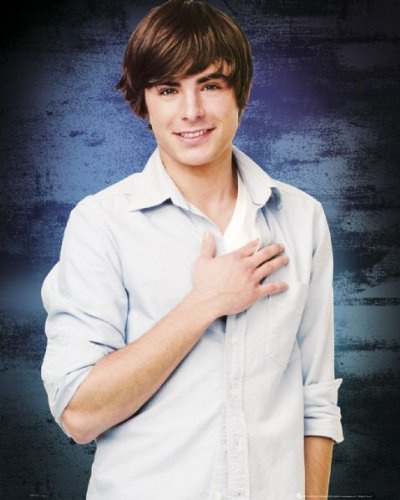 Zac Efron – Shirt – 40 x 50 cm Kunstdruck/Poster
