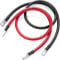 Spartan Power 2 Gauge Wire 2 Awg Battery Cable Set (2 ft, 5/16 Ring Terminals)