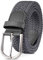 TANGCHAO Stoffgürtel Stretchgürtel Elastik Flechtgürtel Geflochtener und Elastischer Dehnbarer Gürtel für Damen und Herren Breite 3.3cm HUI-130cm