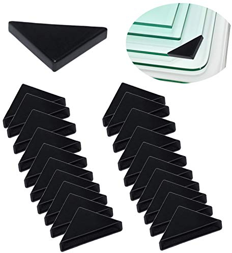 YouU Eckenschutz- 20 STK Shape Dreieckiges Glastisch-Eckenschutzkissen (6mm x 50mm)