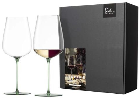 EISCH Allroundglas Inspire SENSISPLUS green kraftvoll & reichhaltig - 2 Stück im Geschenkkarton