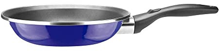 VITREX 71SAMARAZ20 - Sartén GOURMET de acero esmaltado antiadherente 2 capas inducción modelo MARSEILLE AZUL de 20 cm