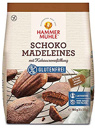 Hammermühle Schoko Madeleines Glutenfrei, 180 g