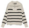 VERO MODA VMSABA Stripe LS Highneck Blouse GA NOOS