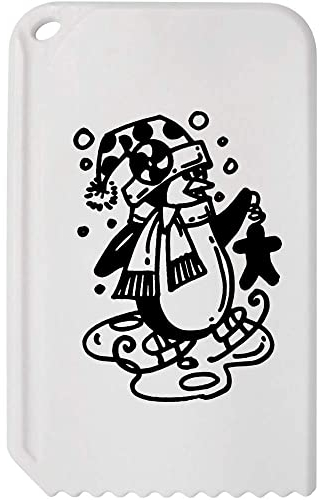 Azeeda 'Eislaufender Pinguin' Kunststoff-Eiskratzer (IC00027940)